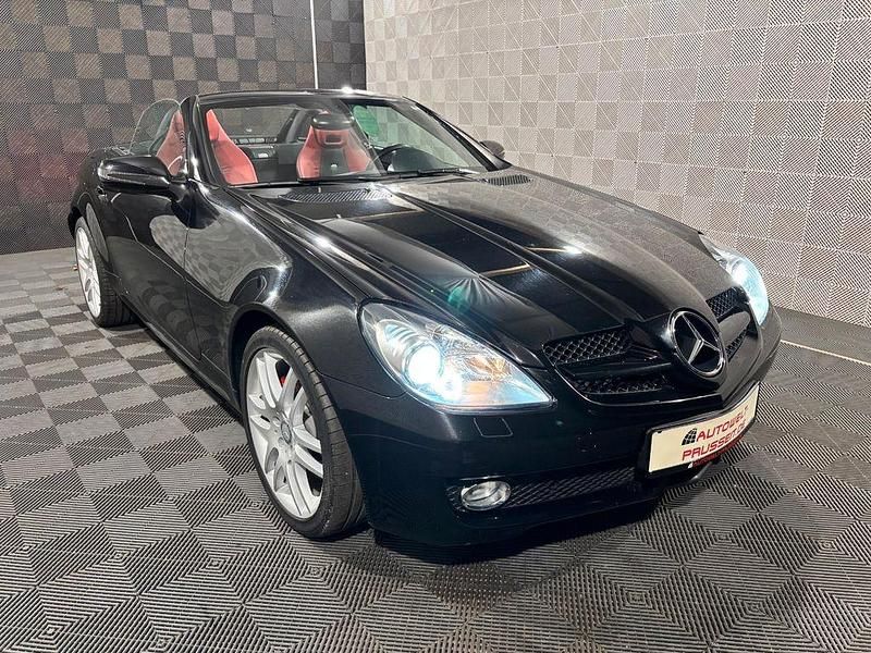 Schwarz Gebraucht 2008 Mercedes SLK200 Cabrio | 14.870 € (Etwas zu teuer) - Bild 1/4