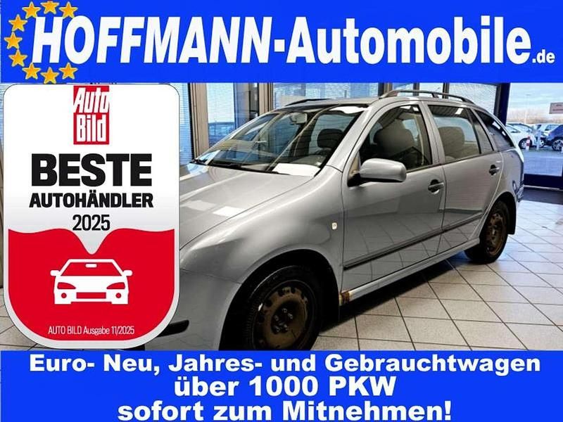 Silbermet. Gebraucht 2004 Skoda Fabia Active Kleinwagen | 850 € (Fairer Preis) - Bild 1/3