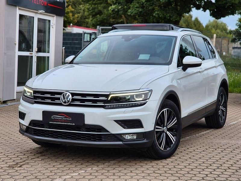 Weiß Gebraucht 2019 VW Tiguan Highline SUV | 26.950 € (Fairer Preis) - Bild 1/4