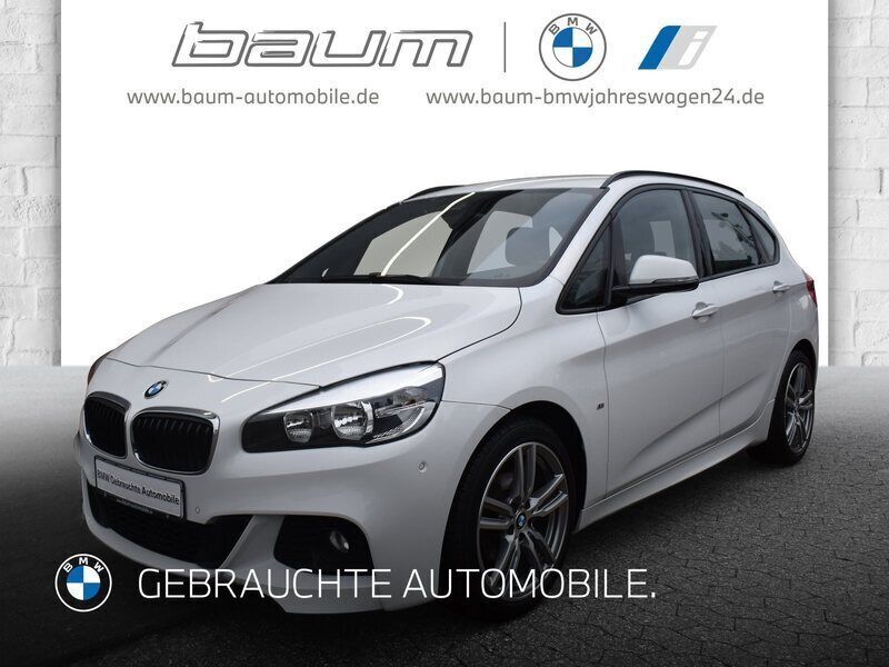 Weiß Gebraucht 2017 BMW 218 Active Tourer Efficient Dynamics Van / Kleinbus | 19.490 € (Fairer Preis) - Bild 1/4