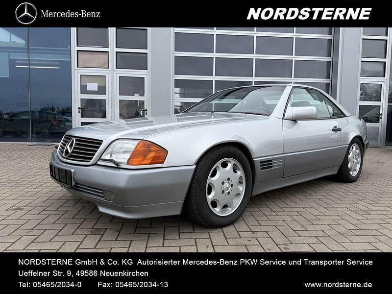 Gebraucht Mercedes SL320 231 PS (169 kW) 1994 Silber Cabrio