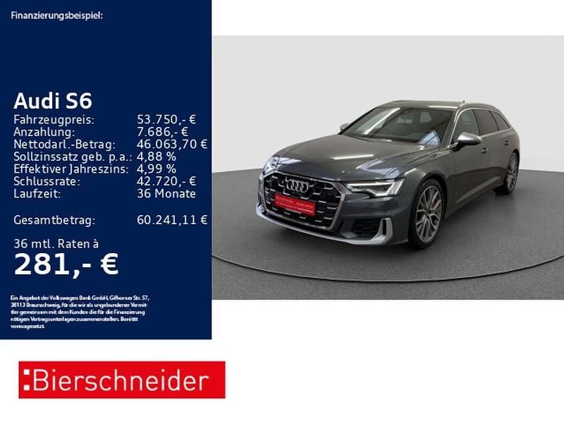 Grau Gebraucht 2023 Audi S6 Comfort Kombi | 53.750 € (Superpreis) - Bild 1/3