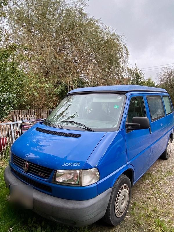 Blau Gebraucht 1998 VW T4 California Van | 16.500 € (Teuer) - Bild 1/4