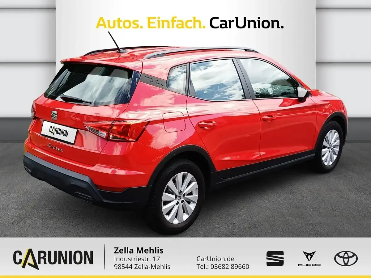 Gebraucht Seat Arona Style 110 PS (80 kW) 2022 Pure rot SUV