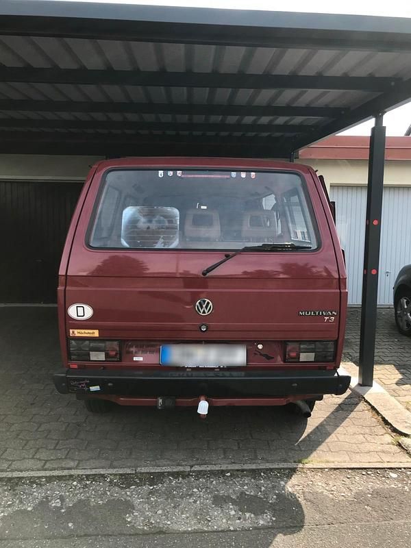 Usado VW Multivan 78 HP (57 kW) 1988 Vermelho Monovolume