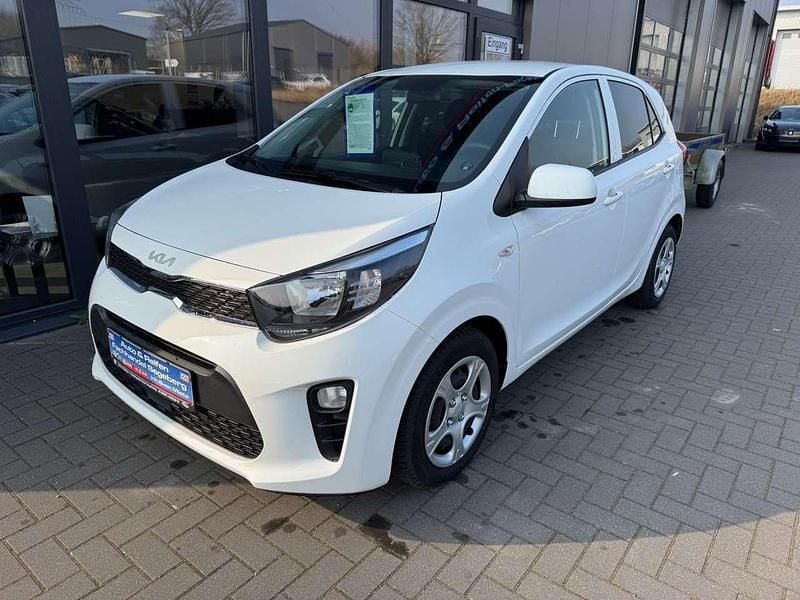 Schneeweiss Gebraucht 2024 Kia Picanto Vision Kleinwagen | 14.990 € (Guter Preis) - Bild 1/4