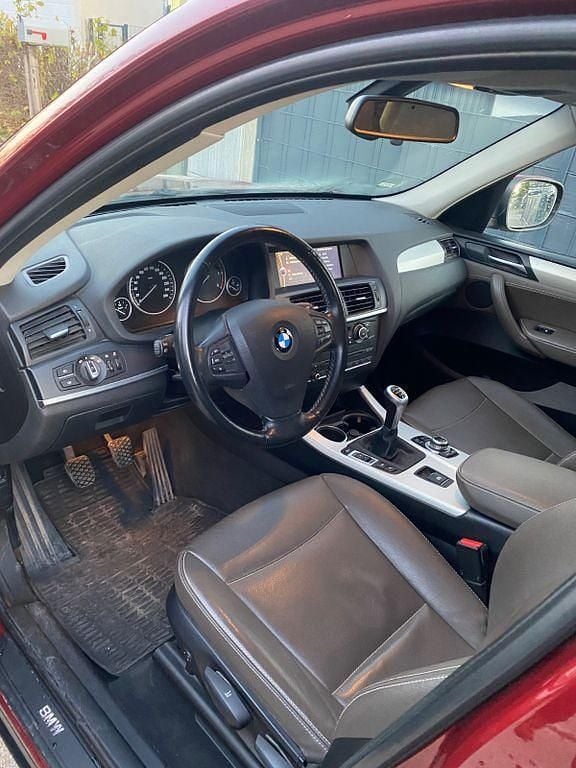 Second-hand BMW X3 184 CP (135 kW) 2012 Roșu SUV