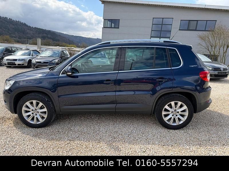 Gebraucht VW Tiguan Team 140 PS (102 kW) 2011 Blau SUV