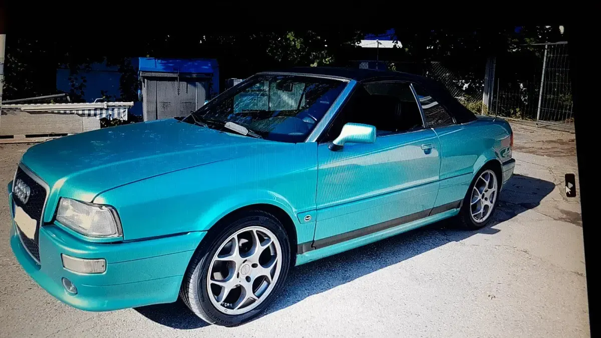 Gebraucht Audi 80 150 PS (110 kW) 1995 Grün Cabrio
