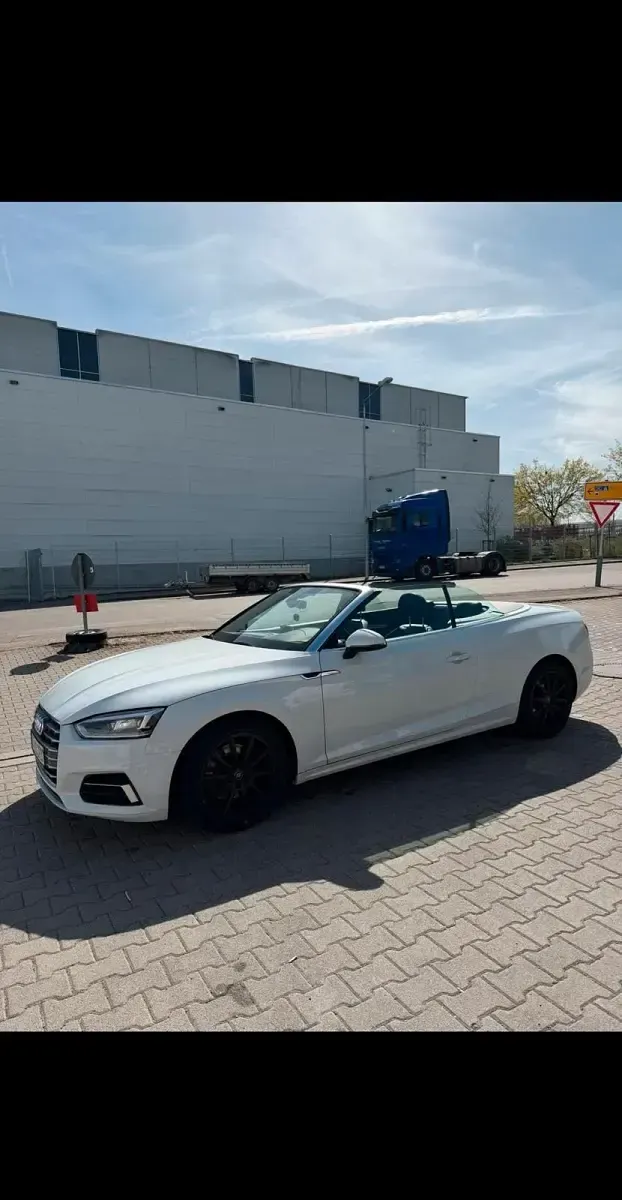 Gebraucht Audi A5 Cabriolet 190 PS (139 kW) 2018 Weiß Cabrio