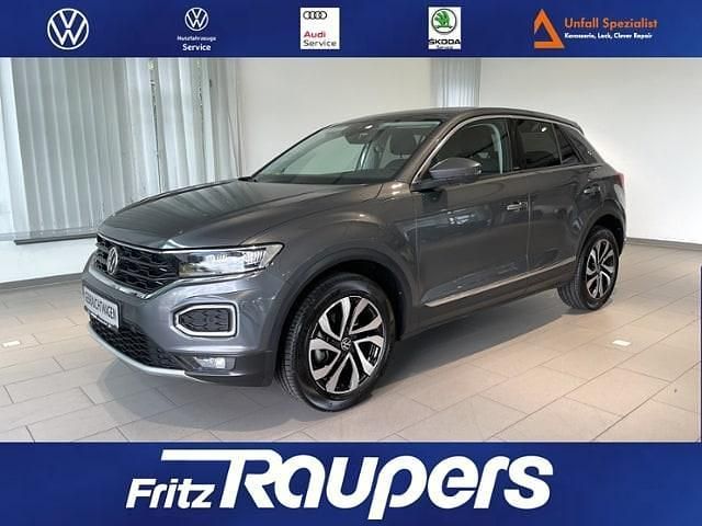 Ivory silver metallic Gebraucht 2021 VW T-Roc Move SUV | 23.990 € (Guter Preis) - Bild 1/4