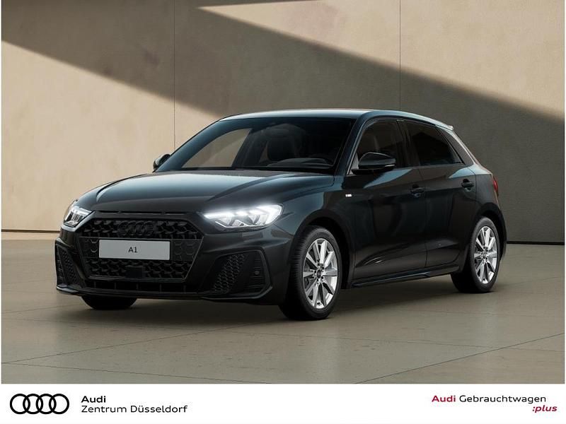Schwarz Gebraucht 2025 Audi A1 Sportback S-Line Kleinwagen | 31.550 € (Teuer) - Bild 1/3
