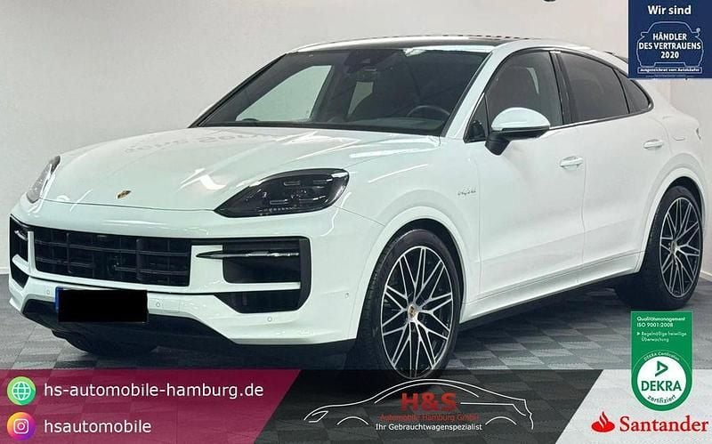 Weiß Gebraucht 2025 Porsche Cayenne E-Hybrid Coupe Sport Coupé | 109.500 € (Fairer Preis) - Bild 1/4
