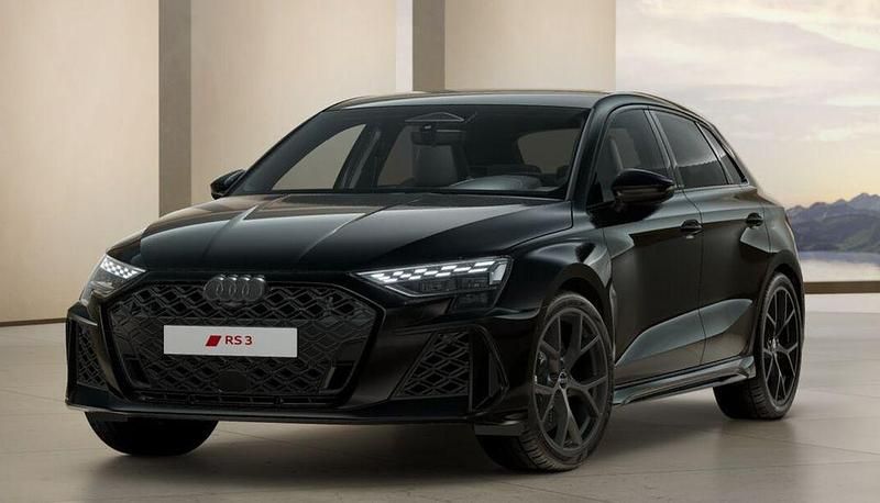 Schwarz Neu 2025 Audi RS3 Sportback Ambiente Kleinwagen | 66.990 € (Superpreis) - Bild 1/2