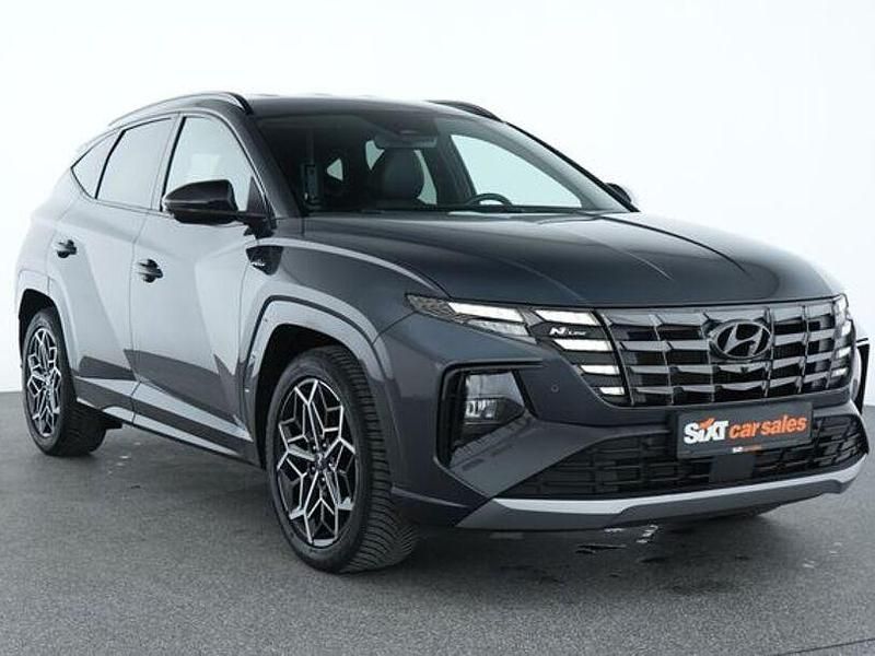Grau Gebraucht 2023 Hyundai Tucson N Line SUV | 28.660 € (Fairer Preis) - Bild 1/4