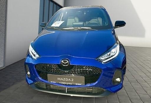 Neu Mazda 2 Homura-Line 116 PS (85 kW) 2025 Blau Limousine