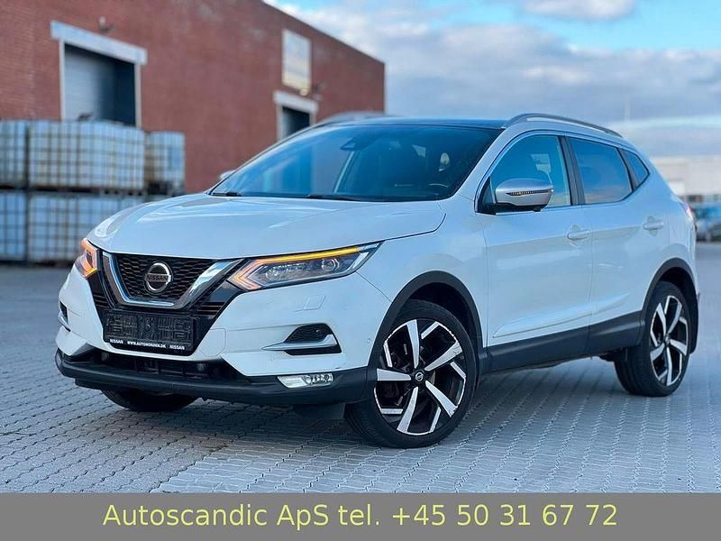 Weiß Gebraucht 2018 Nissan Qashqai Tekna+ SUV | 11.500 € (Guter Preis) - Bild 1/4