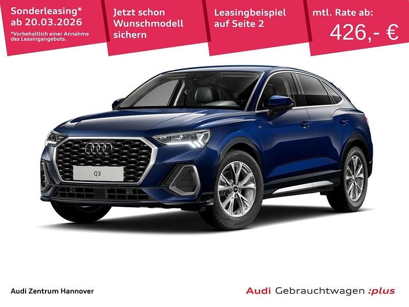 Gebraucht Audi Q3 S-Line 150 PS (110 kW) 2025 2d navarrablau metallic SUV