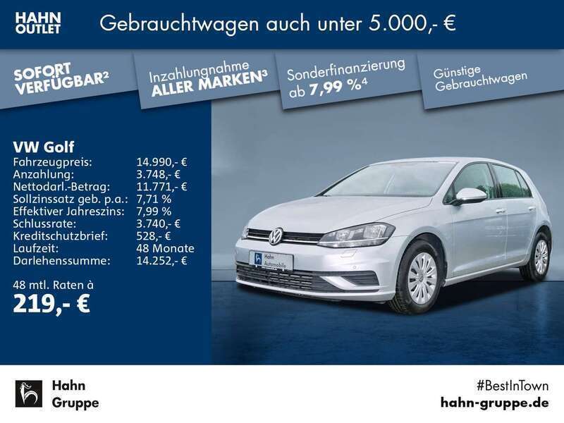Volkswagen Golf 7 VII 1.6 TDI BMT IQ.Drive ACC Navi Telefon P