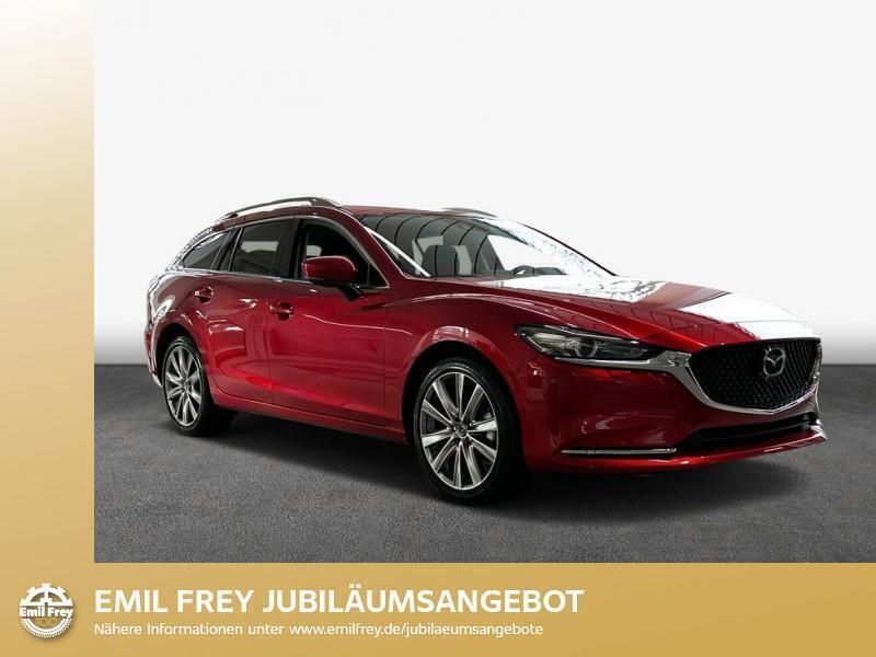 Rot Gebraucht 2024 Mazda 6 Exclusive-Line Kombi | 36.850 € (Etwas zu teuer) - Bild 1/4