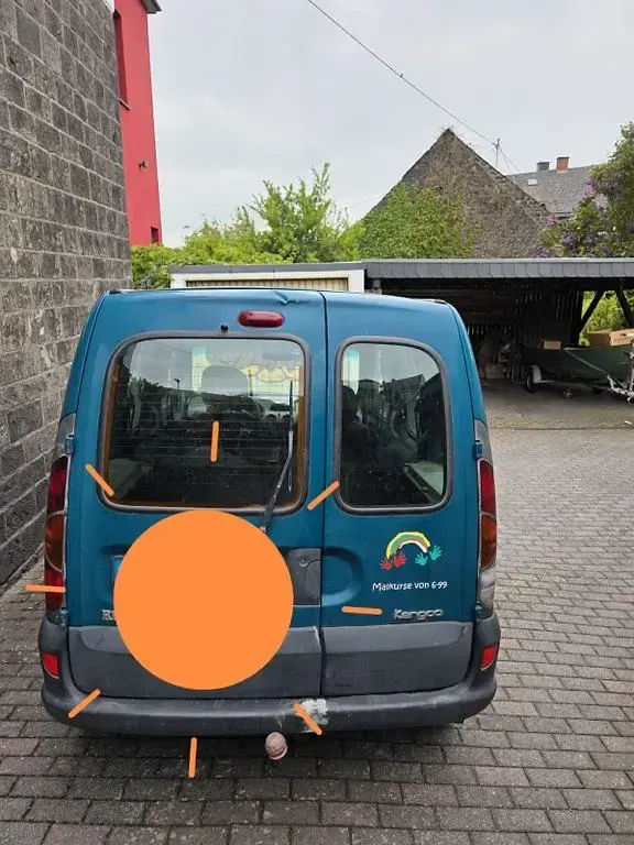 Brugt Renault Kangoo Expression 75 HK (55 kW) 2001 Grå MPV