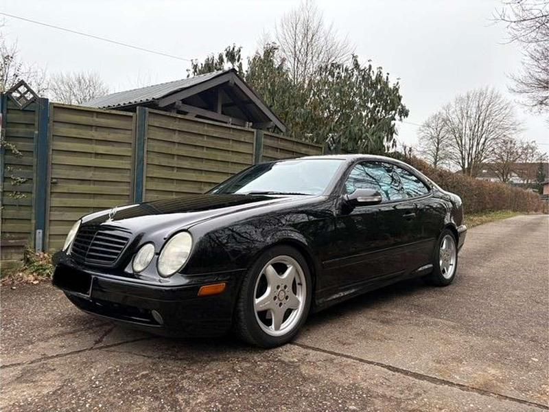 Schwarz Gebraucht 2000 Mercedes CLK430 Avantgarde Coupé | 8.888 € (Guter Preis) - Bild 1/4