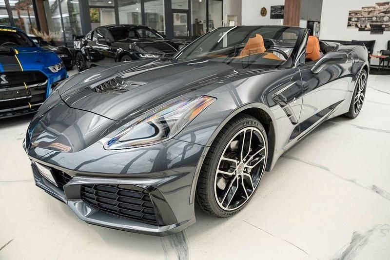 Grau Gebraucht 2014 Corvette Stingray Cabrio | 48.999 € (Superpreis) - Bild 1/4
