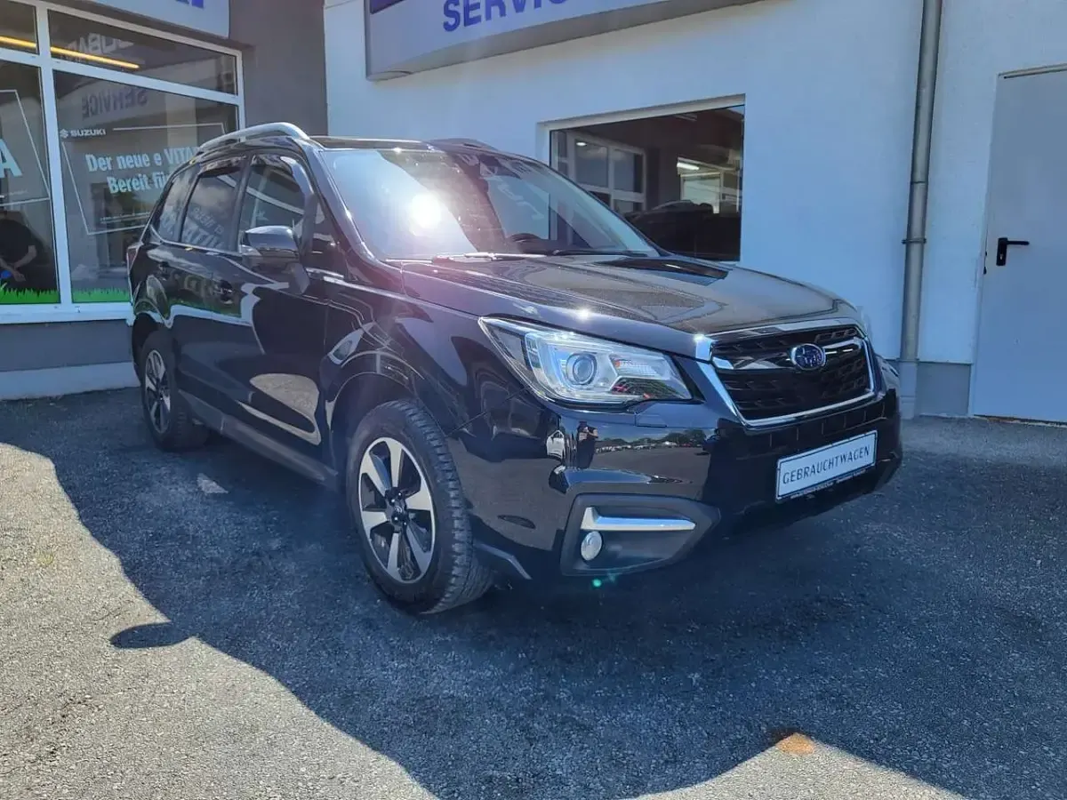 Gebraucht Subaru Forester Exclusive+ 150 PS (110 kW) 2019 Crystal black silica SUV