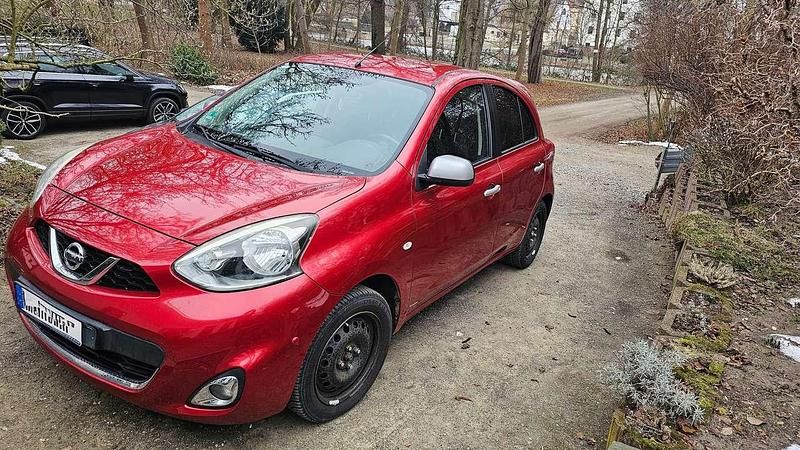 Gebraucht Nissan Micra N-TEC 98 PS (72 kW) 2015 Rot Limousine