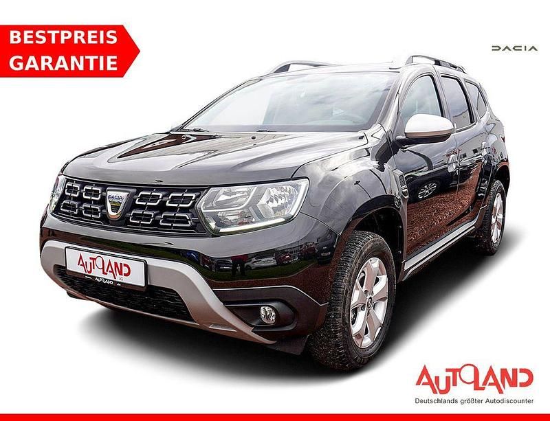 Schwarz Gebraucht 2021 Dacia Duster SUV | 14.990 € (Fairer Preis) - Bild 1/4