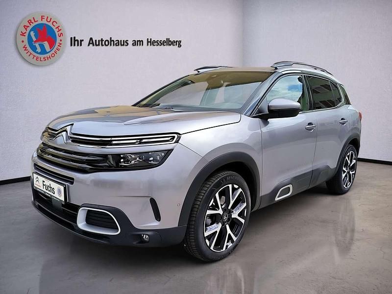 Stahlgrau kca Gebraucht 2022 Citroën C5 Aircross Shine SUV | 26.550 € (Etwas zu teuer) - Bild 1/4