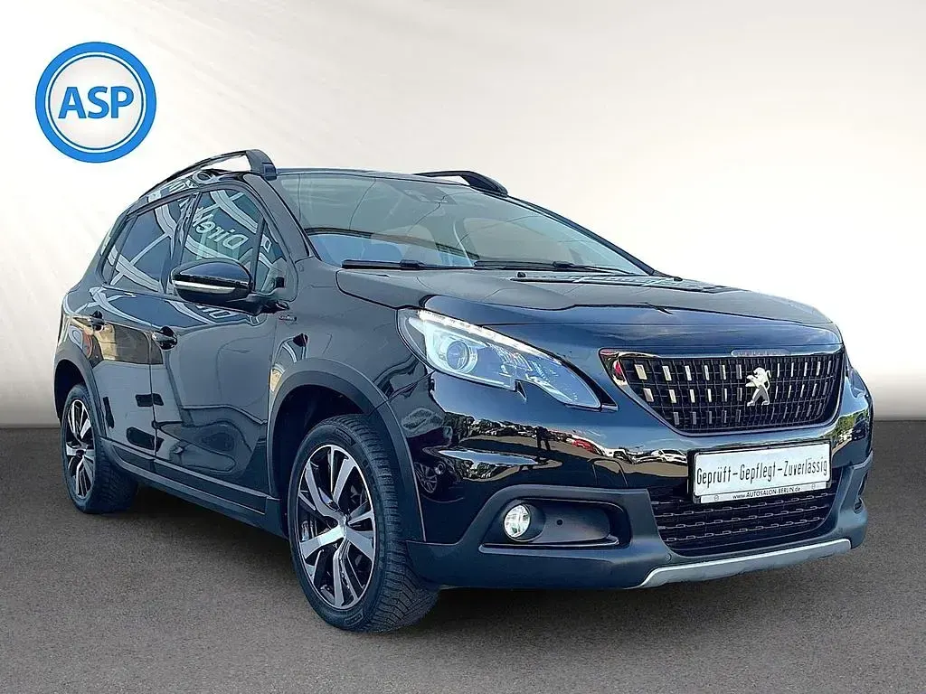 Gebraucht Peugeot 2008 GT-line 110 PS (80 kW) 2019 Schwarz SUV