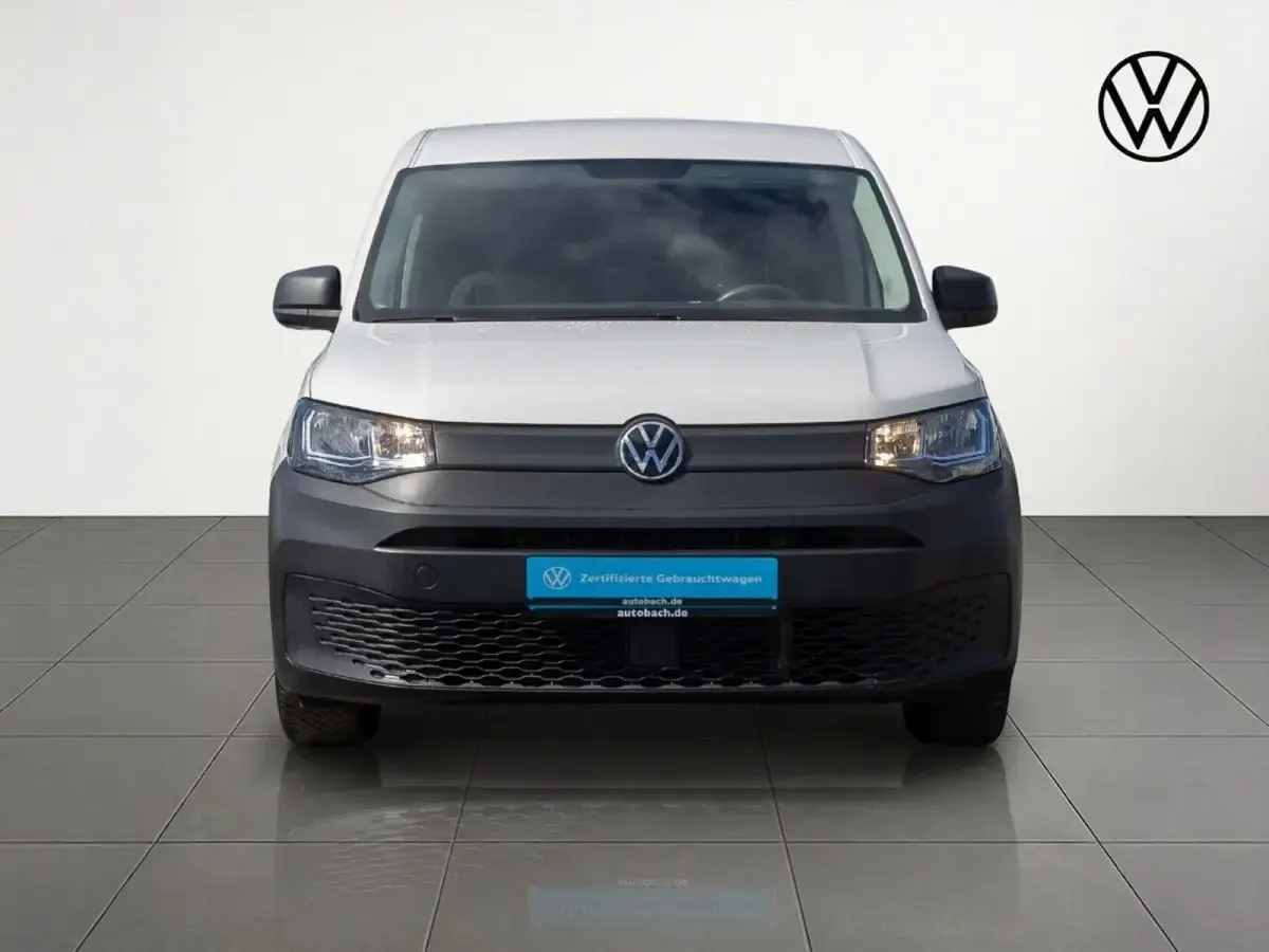 Gebraucht VW Caddy 75 PS (55 kW) 2021 Weiß Van / Kleinbus