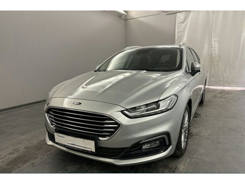 Polarsilber metallic Gebraucht 2021 Ford Mondeo Titanium Kombi | 19.900 € (Fairer Preis) - Bild 1/4