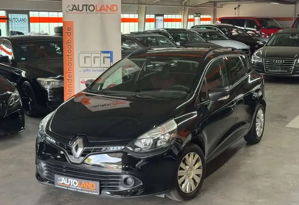 Gebraucht Renault Clio GrandTour Expression 73 PS (53 kW) 2015 Schwarz Kombi