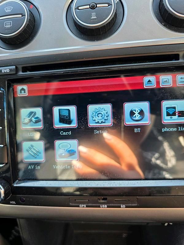 Gebraucht VW Touran 140 PS (102 kW) 2007 Blau Van / Kleinbus