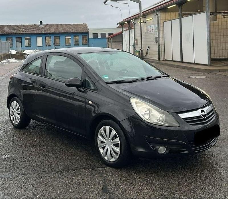 Gebraucht Opel Corsa 90 PS (66 kW) 2008 Schwarz Kleinwagen