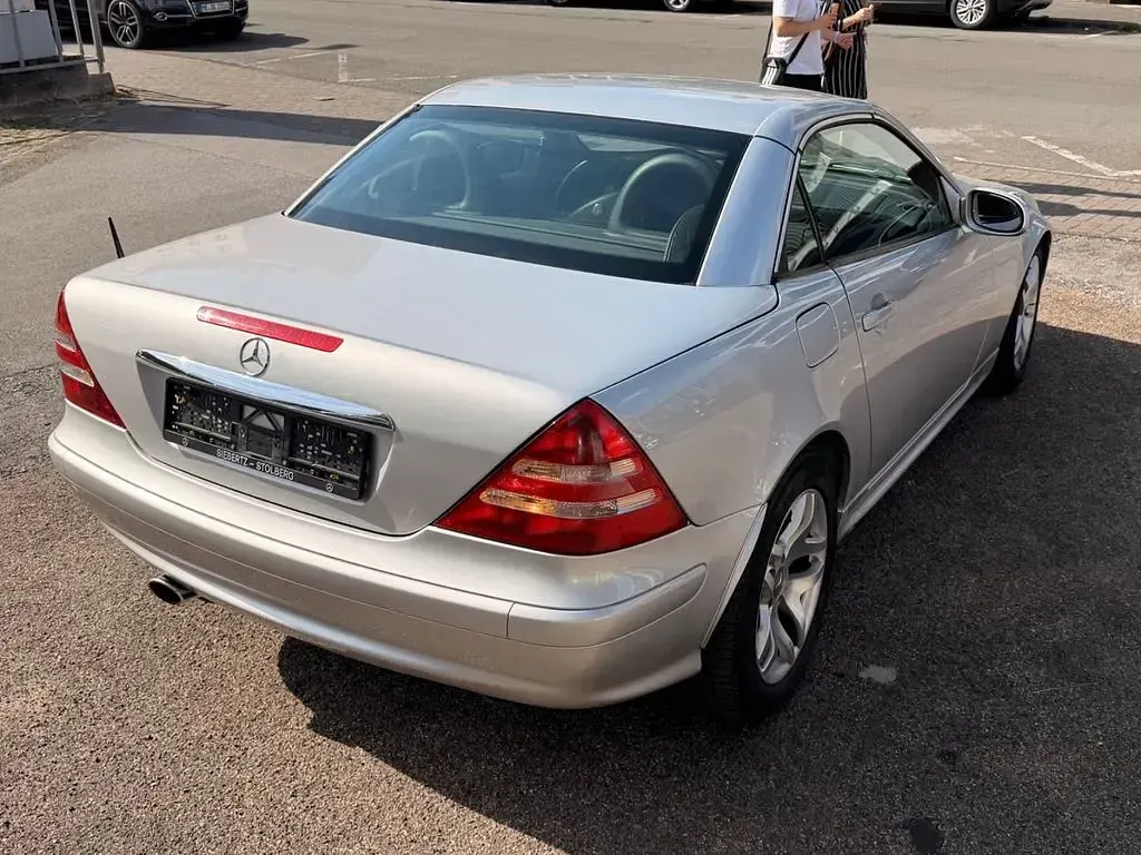 Gebraucht Mercedes SLK200 Edition 163 PS (119 kW) 2004 Silber Cabrio