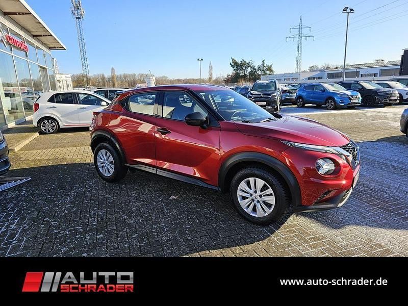 Gebraucht Nissan Juke Visia 114 PS (83 kW) 2022 Rot SUV