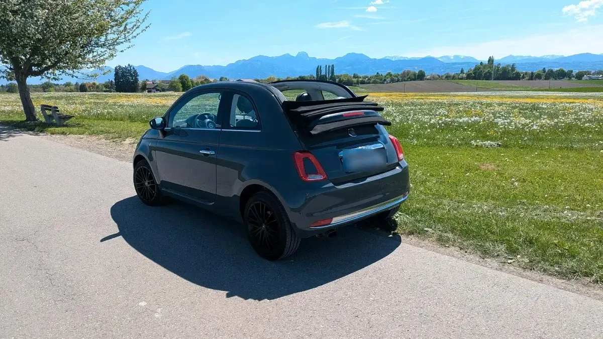 Gebraucht Fiat 500C 105 PS (77 kW) 2018 Grau Cabrio
