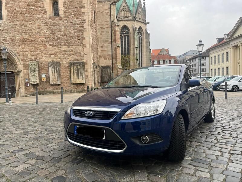 Blau Gebraucht 2008 Ford Focus Cabriolet Cabrio | 4.900 € (Fairer Preis) - Bild 1/4