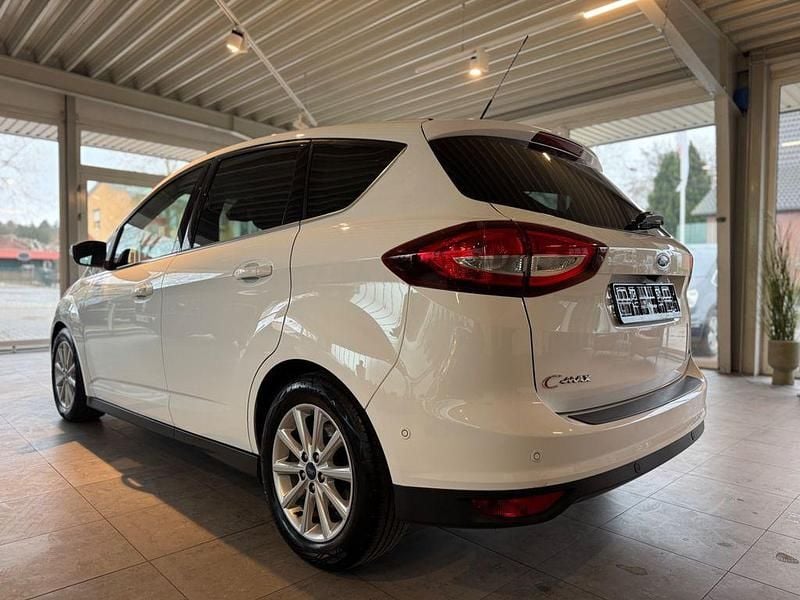 Gebraucht Ford C-MAX Titanium 125 PS (91 kW) 2016 Weiß Van / Kleinbus
