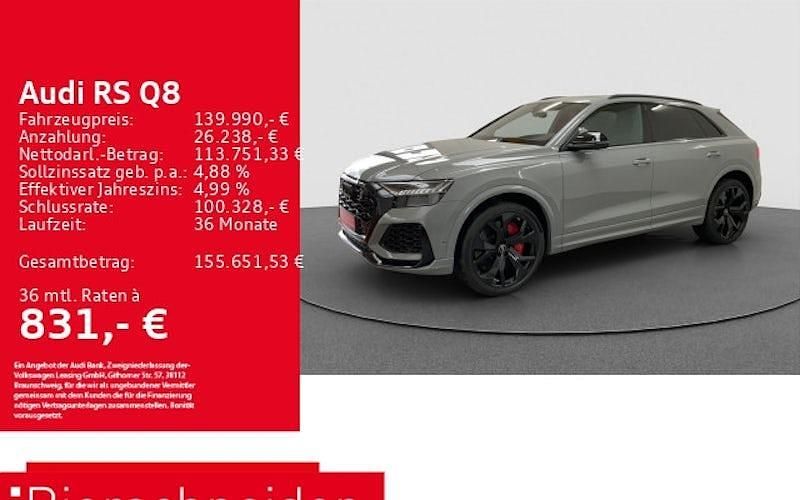 Grau Gebraucht 2024 Audi RS Q8 Comfort SUV | 139.990 € - Bild 1/4