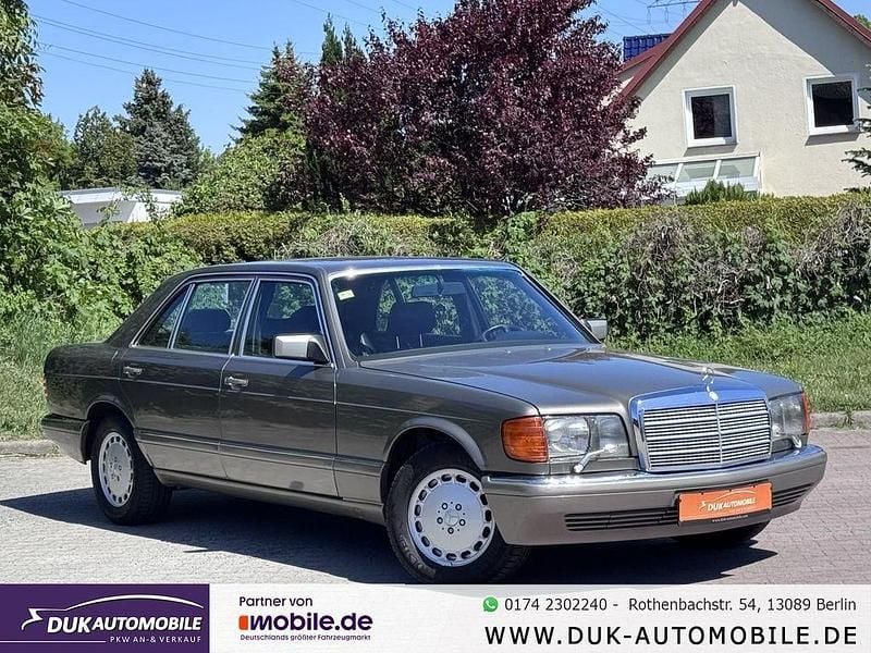 Schwarz Gebraucht 1990 Mercedes S560 Limousine | 15.999 € - Bild 1/4