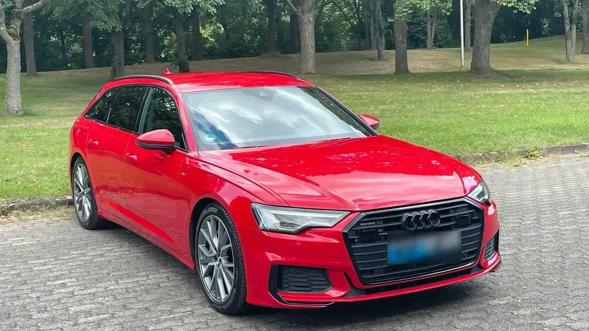 Gebraucht Audi A6 S-Line 340 PS (250 kW) 2019 Rot Kombi