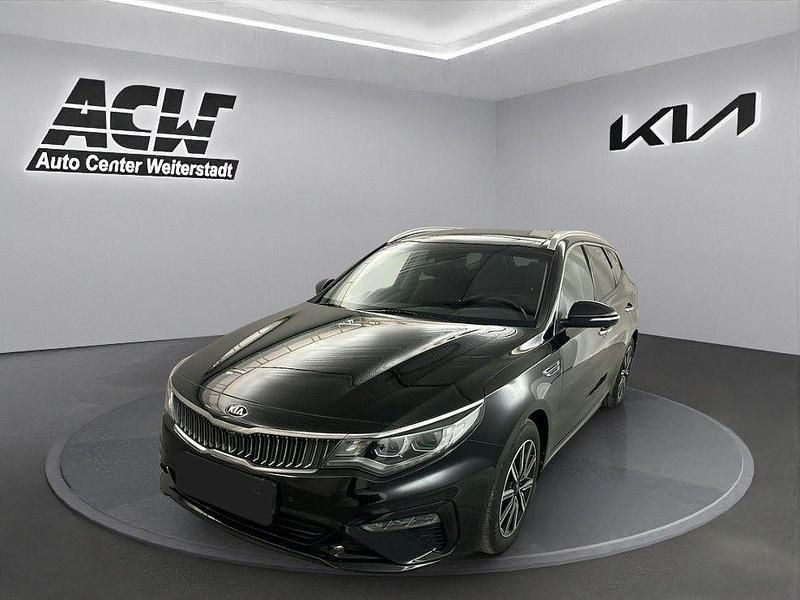 Schwarz Gebraucht 2019 Kia Optima Spirit Kombi | 18.877 € (Teuer) - Bild 1/4