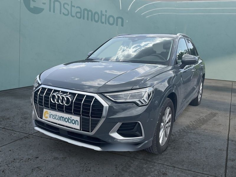 Grau Gebraucht 2021 Audi Q3 Advanced SUV | 33.645 € (Guter Preis) - Bild 1/4