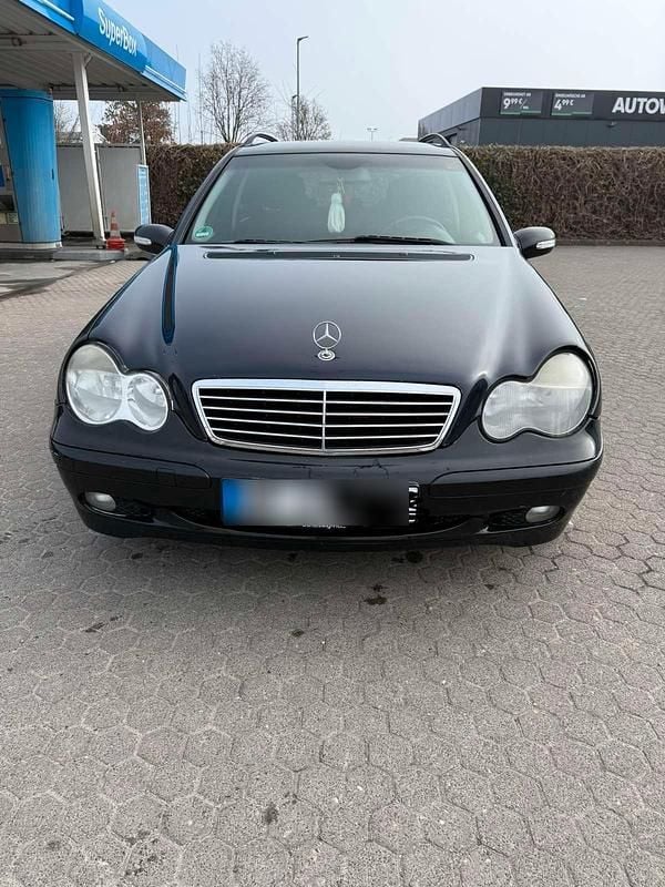 Gebraucht Mercedes C200 2006 Schwarz Limousine