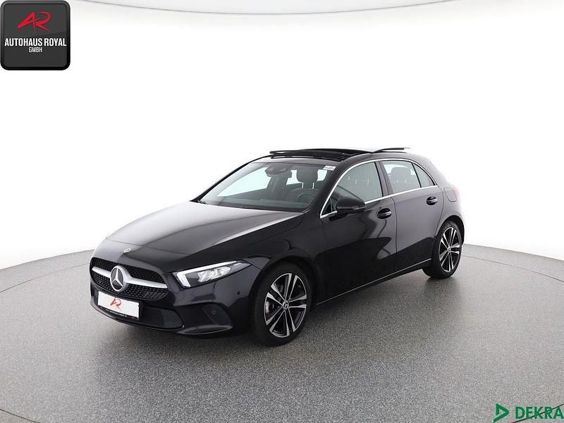 Schwarz Gebraucht 2019 Mercedes A180 Progressive Limousine | 22.439 € (Fairer Preis) - Bild 1/4