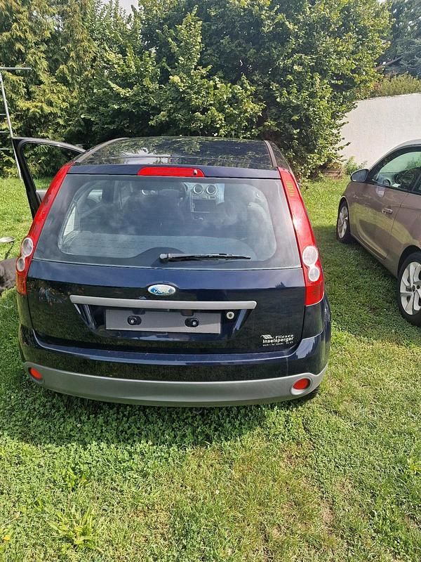 Gebraucht Ford Fiesta 2008 Blau Kleinwagen